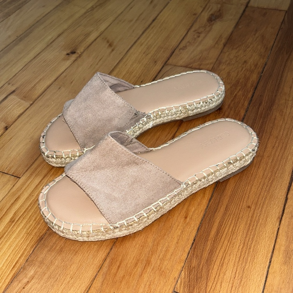 Old Navy Tan Espadrille Sandals